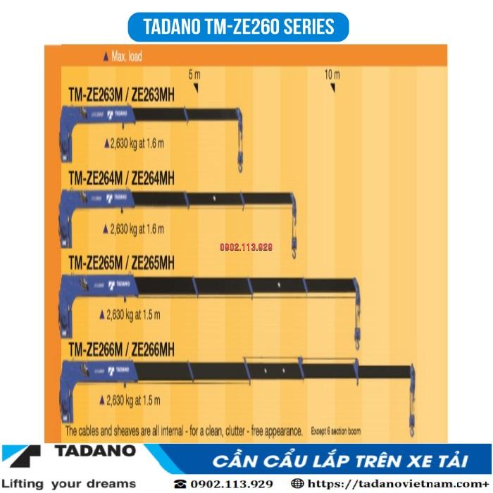 TADANO TM-ZE260 series