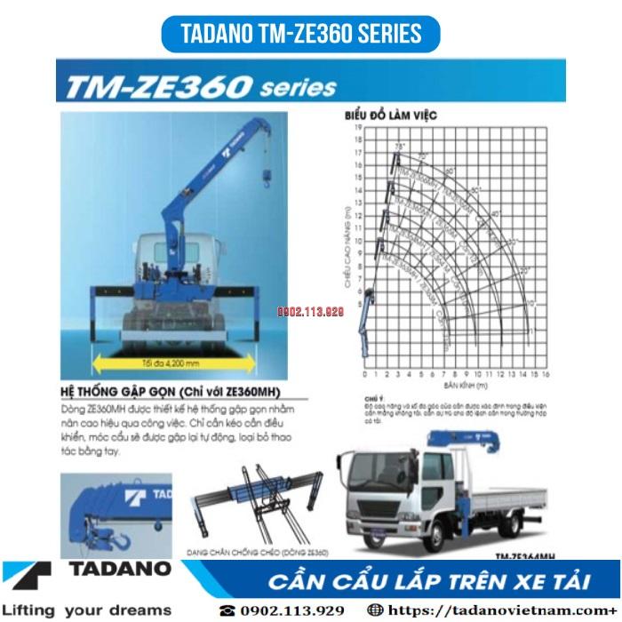 TADANO TM-ZE360 series