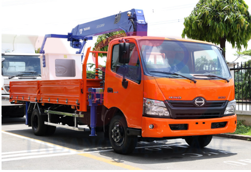 xe hino xzu 730l gan cau Tadano TM-ZE306MH