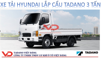 Danh sách xe tải Hyundai có thể lắp đặt cẩu tự hành  3 tấn hiện nay